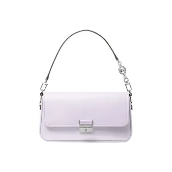MICHAEL KORS Bradshaw Polyester With Leather Baguette Bag Shoulder Bag Women's Lavender Purple