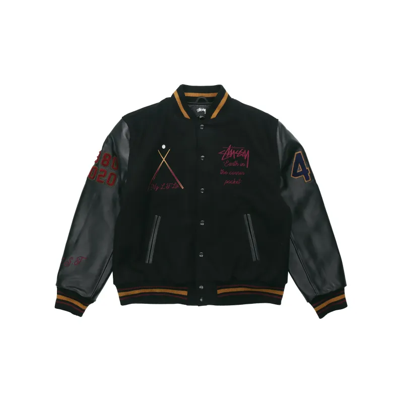 Stussy 40th Anniversary Varsity Jacket-1