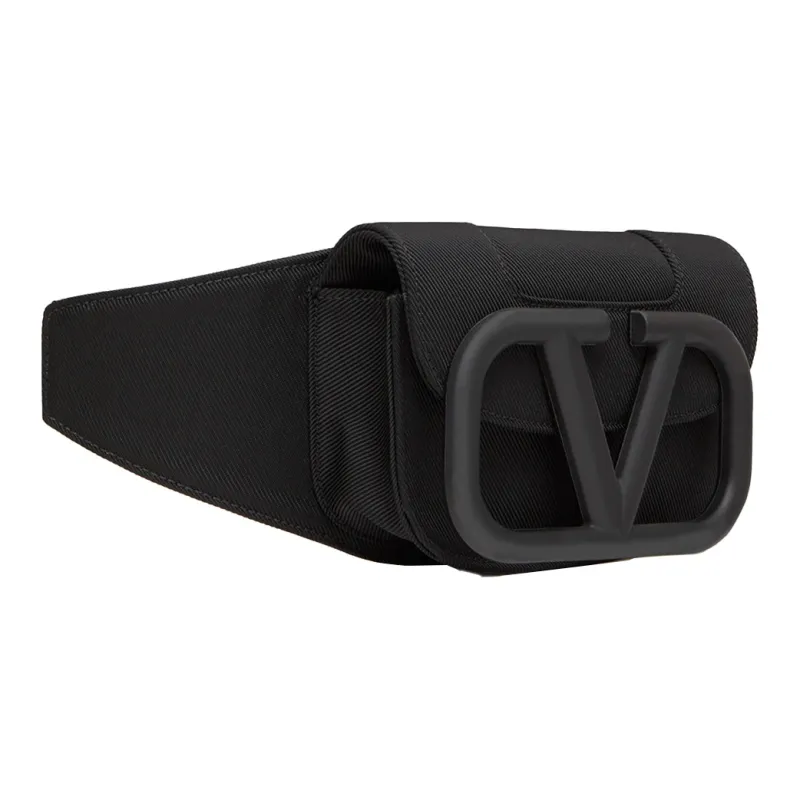 Valentino Nylon Material Crossbody Bag, Sling Bag, Fanny Pack Regular Men's Black-1