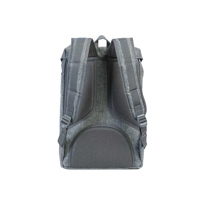 Herschel Polyester Travel Bag Backpack Unisex Little America Smoke Gray-2