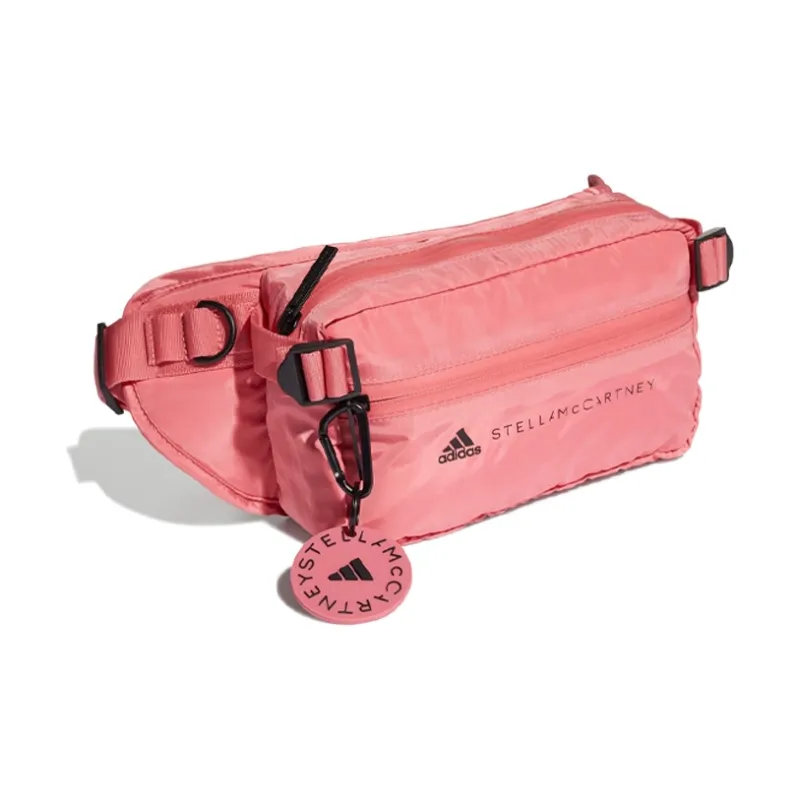 Adidas Recycled Polyester Sports Waist Bag Regular Women's Pink-1
