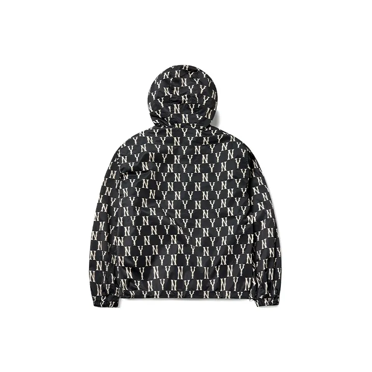 MLB Old Flower Jackets Unisex Black-1