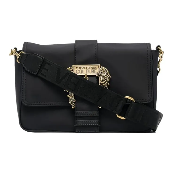 VERSACE JEANS COUTURE Polyamide Polyurethane Crossbody Bag Shoulder Bag Regular Women's Black-1