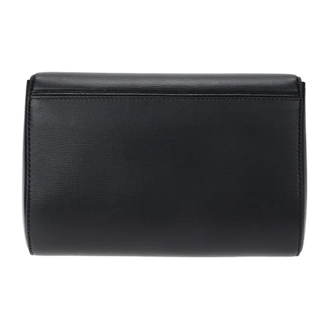 Givenchy Pandora Cow Leather Clutch Women's Black-3