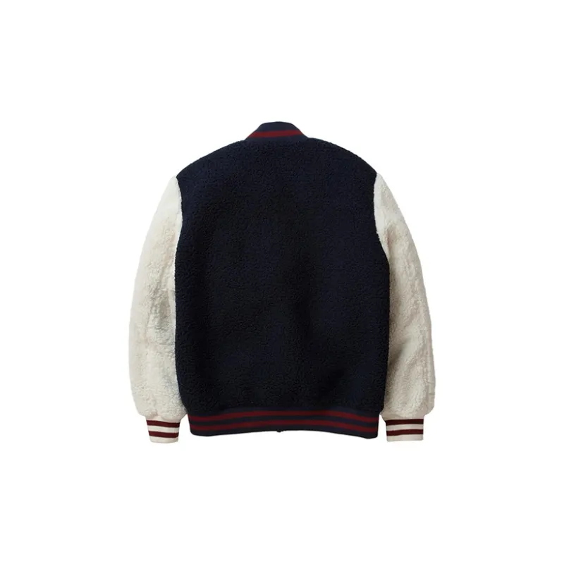 Staple Loose Fit Jacket Unisex Navy Blue-1