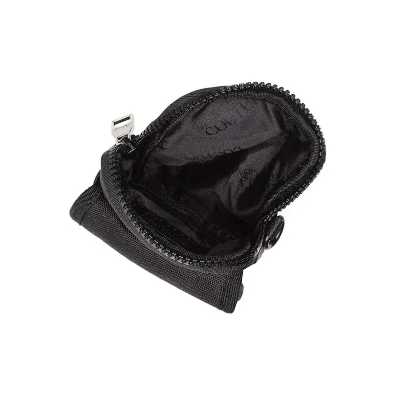VERSACE JEANS COUTURE Fabric One Shoulder Camera Bag, Crossbody Bag Regular Men's Black-4