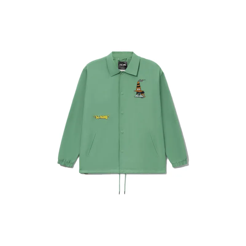 LiNing Skateboard Jacket Men's Green-1