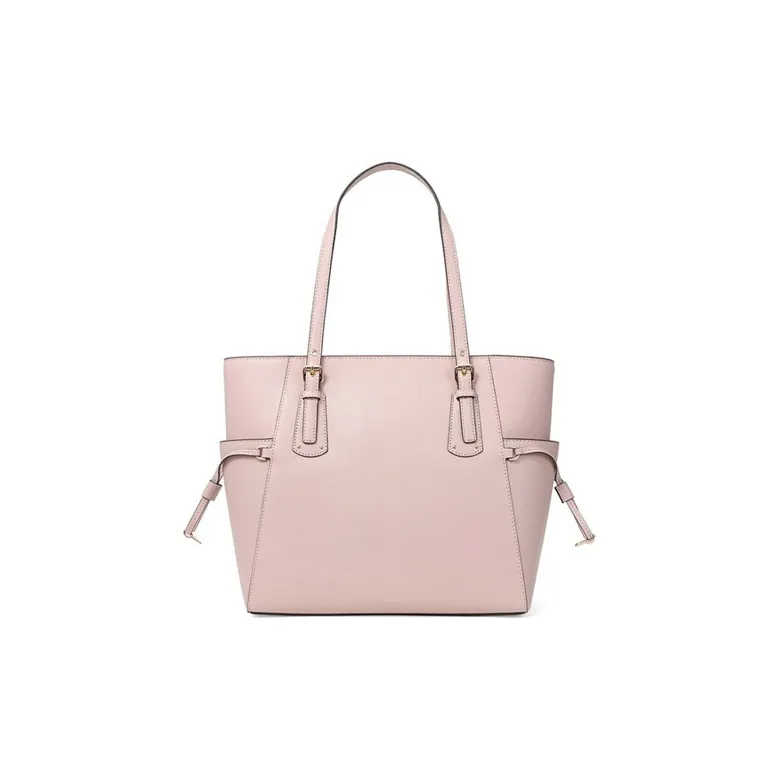 MICHAEL KORS Voyager Leather Catfish Bag, Shoulder Bag, Handbag Trumpets Women's Light Pink-1