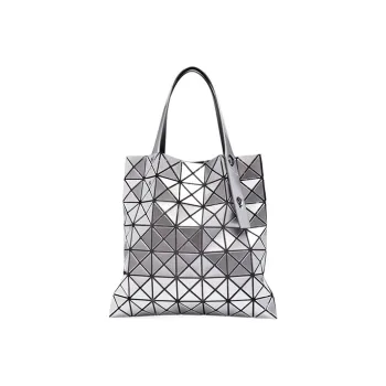ISSEY MIYAKE Prism PVC Tote Bag Shopping Bag Shoulder Bag Handbag Unisex Silver