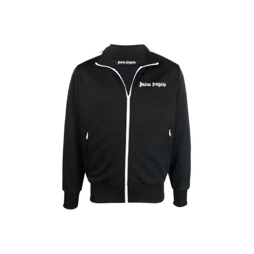 Palm Angels Track Top in Black