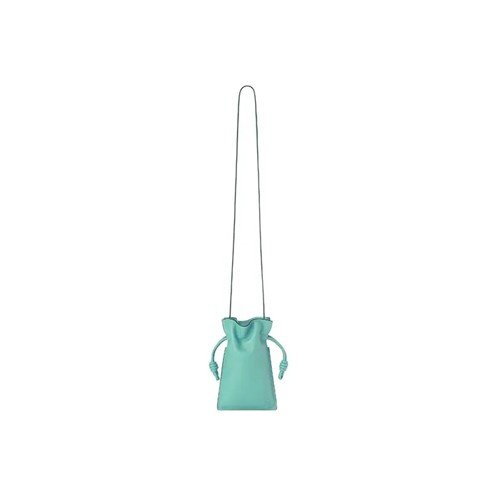 LOEWE Flamenco Pocket In Nappa Calfskin Fresh Mint-4