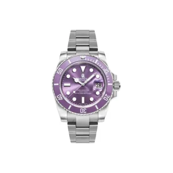 A BATHING APE A BATHING APE Type 1 Bapex Watch Silver/Purple