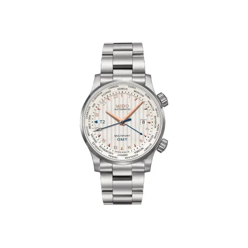 MIDO Helm Collection Automatic Mechanical Movement Men's Watches Watch 42mm White Dial