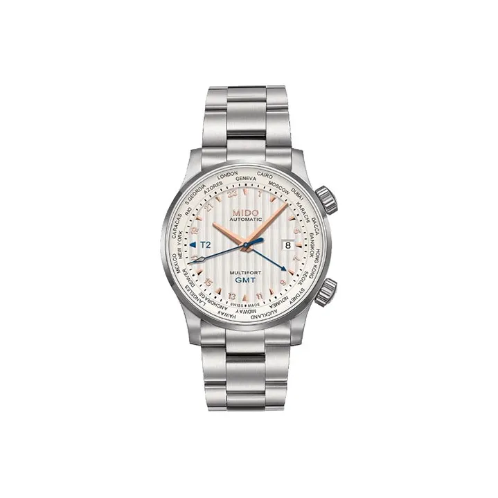 MIDO Helm Collection Automatic Mechanical Movement Men's Watches Watch 42mm White Dial-0