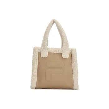 FILA Fabric Shoulder Bag Handbags Regular Women's Actual Product Brown