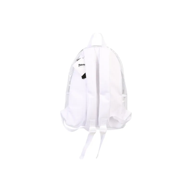 Thrasher Nylon Backpack Regular Unisex White-1