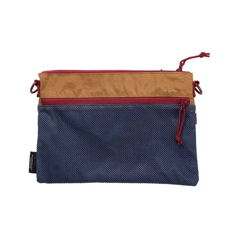 New Era Fabric Shoulder Bag Crossbody Bag Medium Size Unisex Navy Blue-1