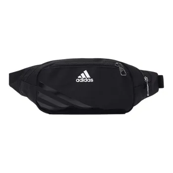 Adidas Polyester Crossbody Bag, Sports Bag, Waist Bag Trumpets Unisex Black