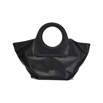 FILA Fabric Handbag, Crossbody Bag Regular Women's Jet Black