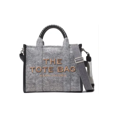 MARC JACOBS The Traveler Cow Leather Tote Bag Shopping Bag Shoulder Bags Handbags Regular Women's Gray