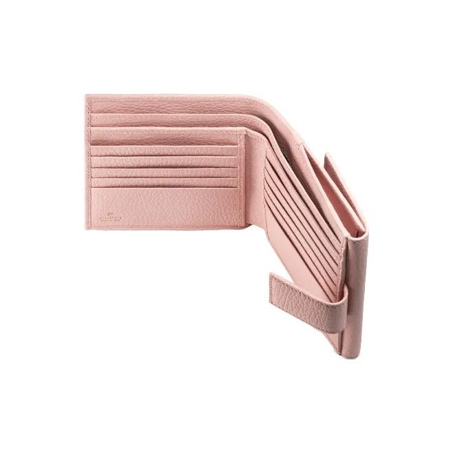 GUCCI GG Marmont Leather Wallet Women's Pink/Candy Color-4