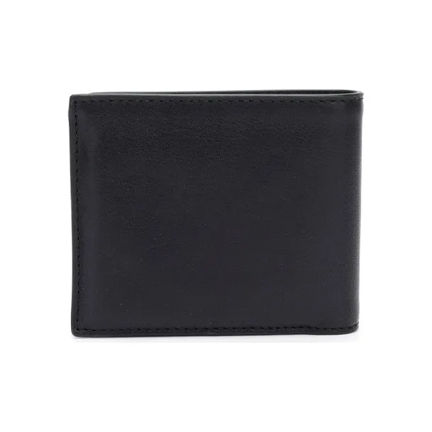 COACH 3 IN 1 Wallet Smooth Calf Leather Wallet Men's Navy Blue-2
