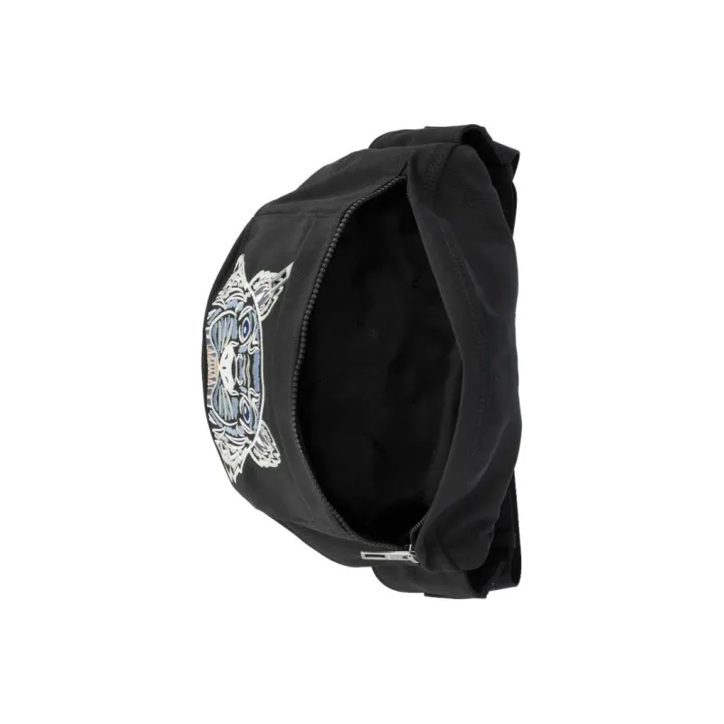 KENZO Embroidered Tiger Bum Bag Black/Light Blue-6