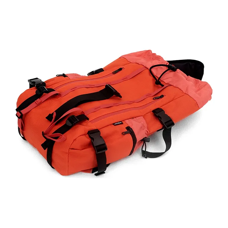 MYEDITION 18 27L Backpack Outdoor Bag Fabric Orange Red Unisex-3