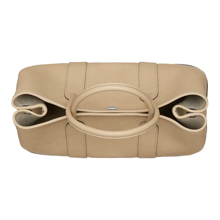 HERMES Garden Party Epsom Calfskin Handbag Women's S2 Trench Trench Coat Beige-1