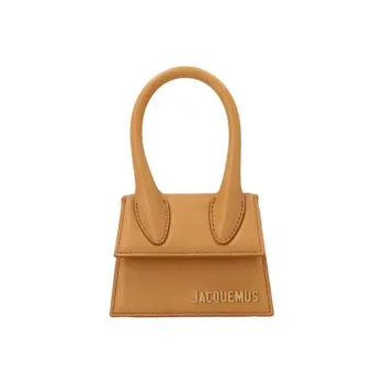 Jacquemus Leather Handbag Women's Light Umber