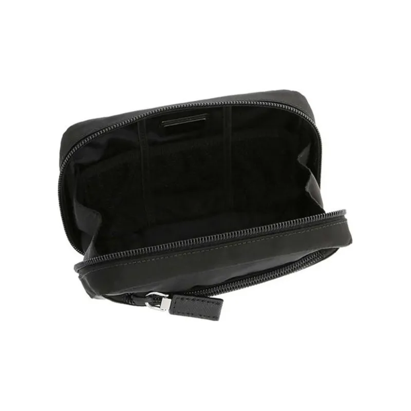 PRADA Nylon Toiletry Bag Unisex Black-2