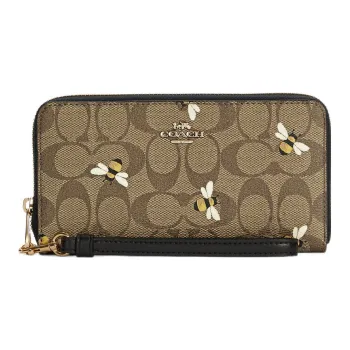 COACH Zip Around Wallets