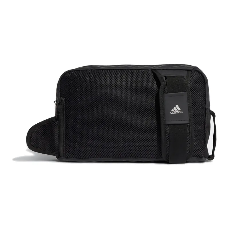 Adidas Polyester Athletic Shoes With Clutch Unisex Black-1