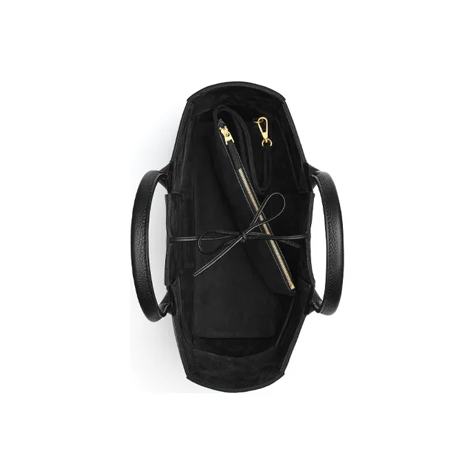 Bottega Veneta ARCO Calfskin Tote Bag Shopping Bag Shoulder Bag Handbag Women's Black-2