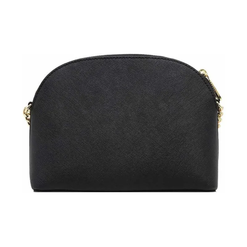 MICHAEL KORS Jet Set Cow Leather Dome Bag, Crossbody Bag, Shoulder Bag Women's Pure Black-2
