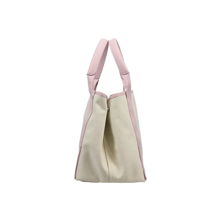 Balenciaga Cow Leather Tote Bag Shopping Bag Handbag Women's Pink White-3