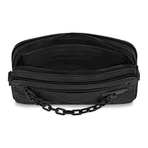 LOUIS VUITTON Pochette Volga Black-1