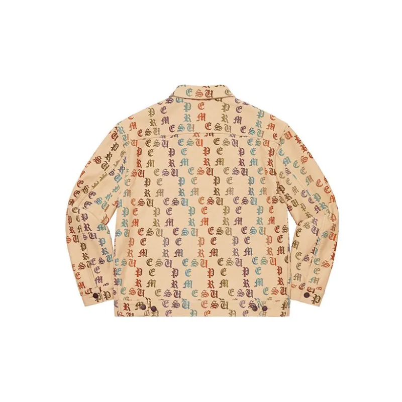 Supreme Gradient Jacquard Denim Work Jacket-1