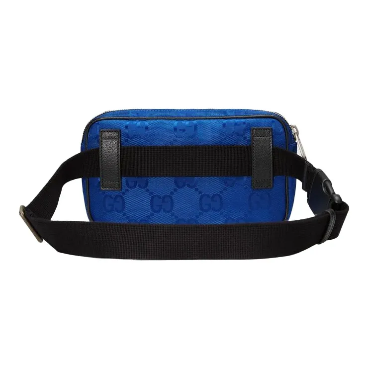 GUCCI Unisex Off The Grid Fanny Pack Blue-5