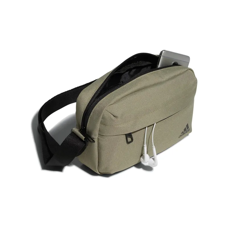 Adidas Canvas Canvas Bag Fanny Pack Regular Unisex Army Green-4