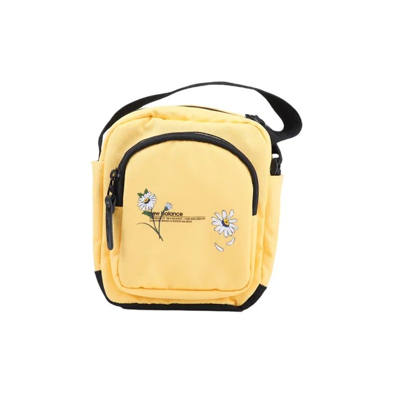 New Balance Embroidery Crossbody Bag, Shoulder Bag Regular Unisex Yellow-0