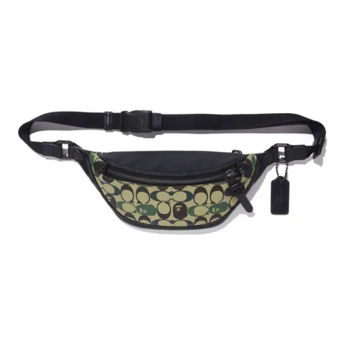 Coach X A BATHING APE Belt Fanny Packs