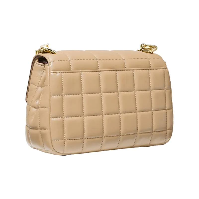 MICHAEL KORS Soho Sheepskin Crossbody Bag Shoulder Bag Women's Camel-1