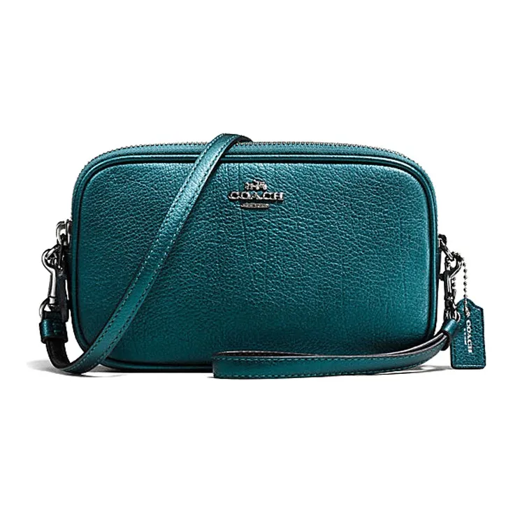 COACH Sadie Leather Handbag Trumpets Women's Ore Color-0