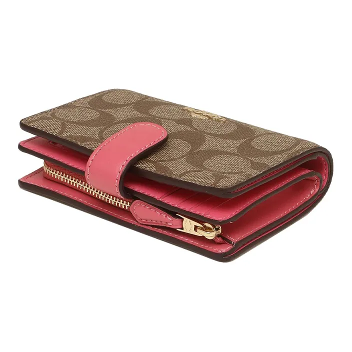 COACH Corner Zip Wallets-4
