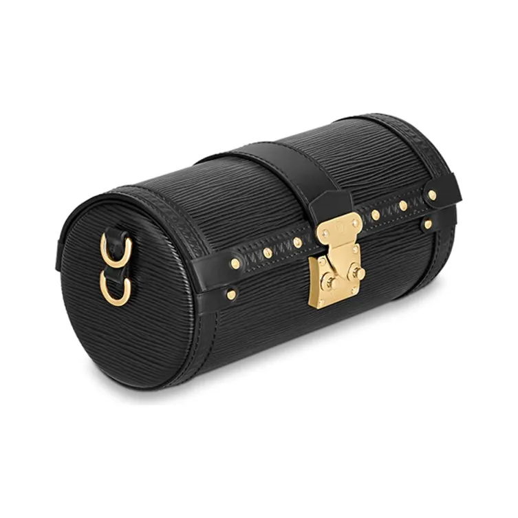 LOUIS VUITTON Papillon Trunk Epi Black-2