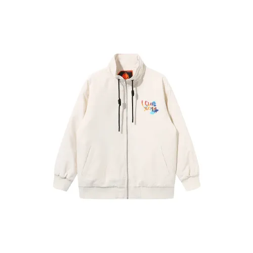 Clubxxhh Puffer Jackets Unisex White