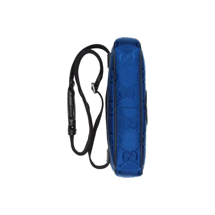 GUCCI Unisex Off The Grid Fanny Pack Blue-4