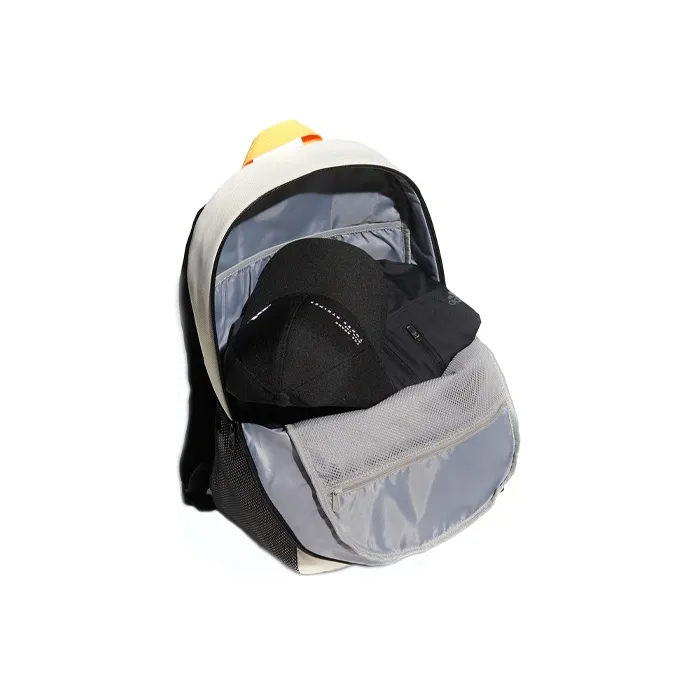 Adidas Polyester Backpack Regular Unisex Beige Brown-3