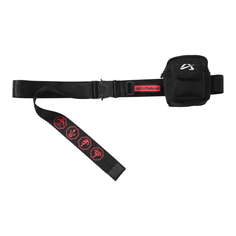 XXOFF Polyester Fanny Pack Regular Unisex Black-1